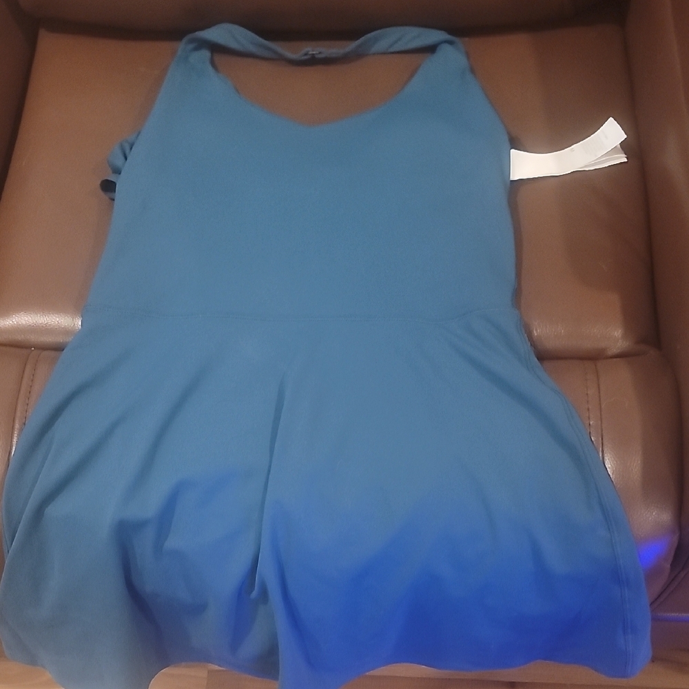 Fabletics GREEN ABYSS Backless Dress - Picture 5 of 5
